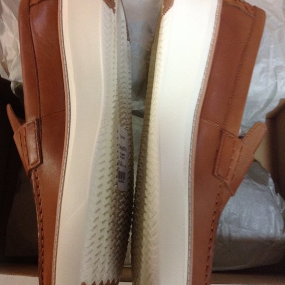 Cole Haan Men\'s GrandPro TopSpin Tan Leather Penny Loafers 11M - New in Box main image 8